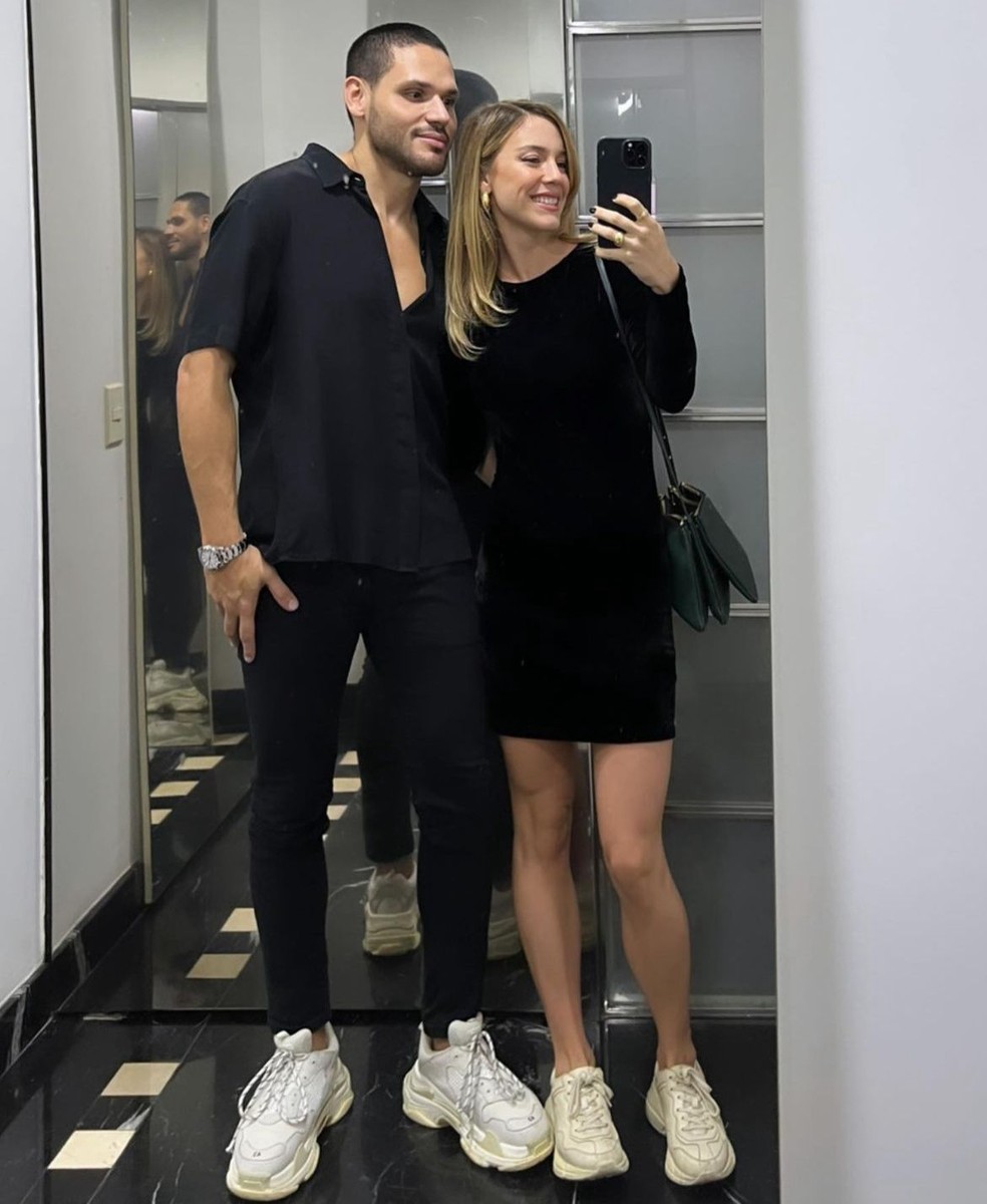 Alice Wegmann e Dudu Borges — Foto: Reprodução/Instagram