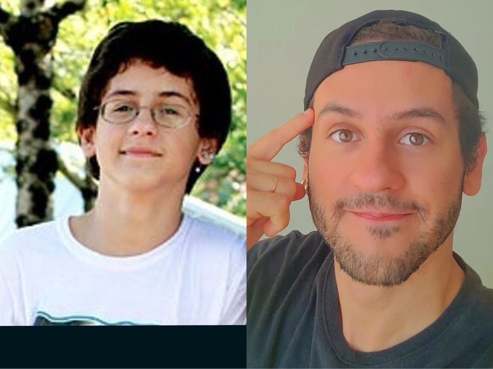 David Lucas começou na TV com apenas 9 anos, e fez novelas como "Alma gêmea", "Caras e bocas" e "Ti ti ti". Seu último papel foi em "Êta mundo bom!", de 2016, e desde então ele se dedica à carreira de psicólogo clínico — Foto: Reprodução/Instagram