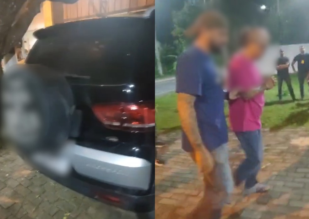 Homem de 51 anos foi preso por participação em chacina de Viçosa: ele confessou o crime. Carro foi apreendido — Foto: Divulgação / PC-CE