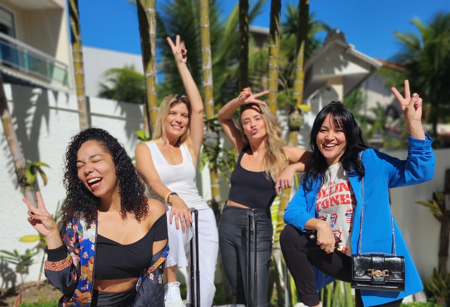 Micheli Machado, Mariana Nogueira, Juliana Silveira e Geovanna Tominaga