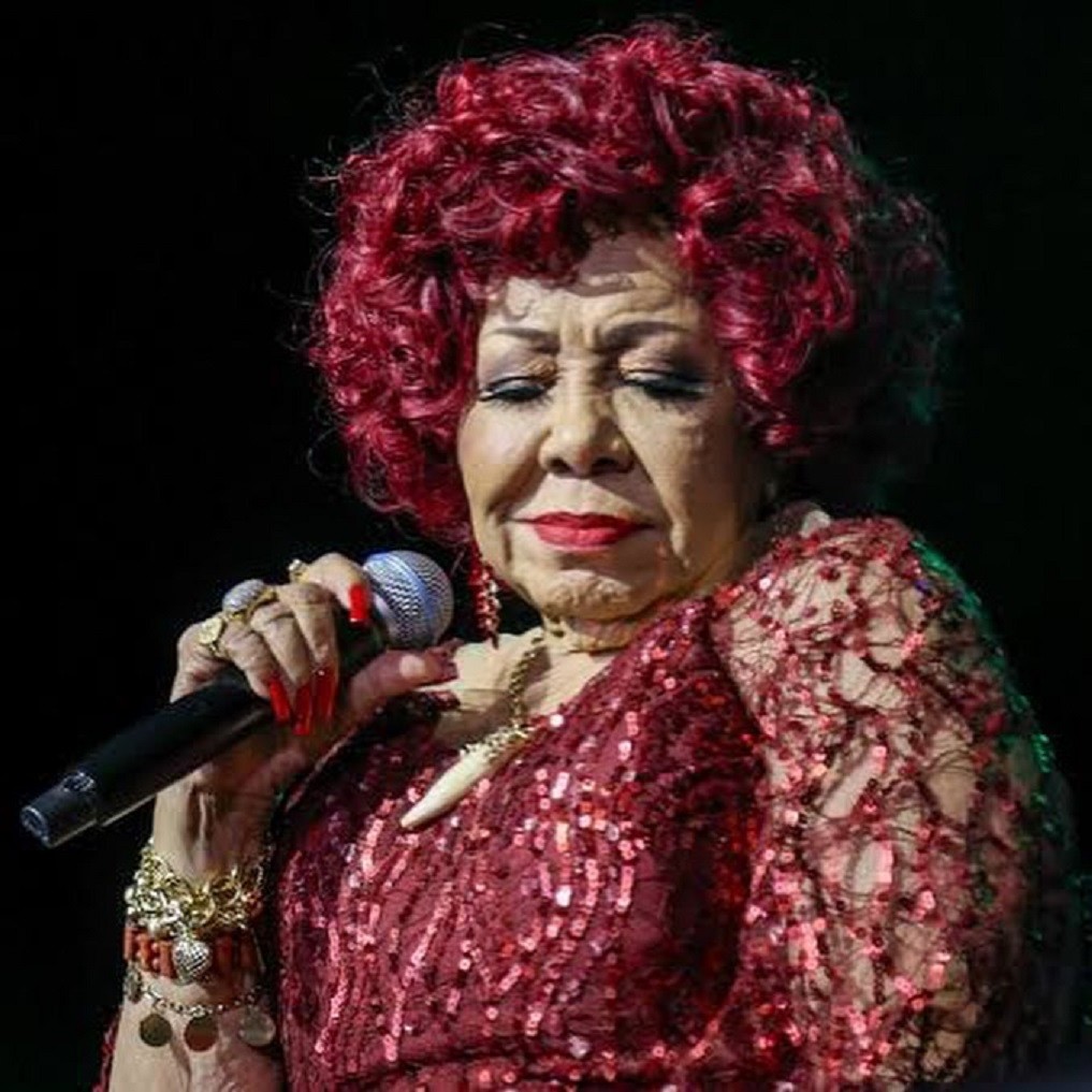 A cantora, uma das maiores vozes da música brasileira, disse estar cheia de expectativas para o desfile de sua escola — Foto: Divulgação