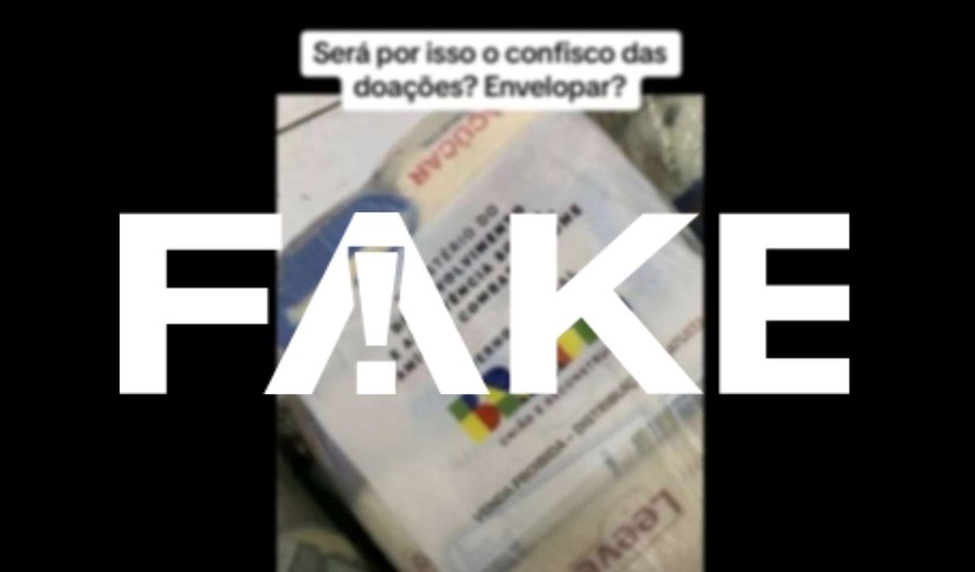 É #FAKE que Governo Federal tenha distribuído doações de terceiros como se fossem suas