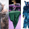 Alguns dos figurinos que passaram pela Semana de Alta Costura - Reprodução / Getty Images