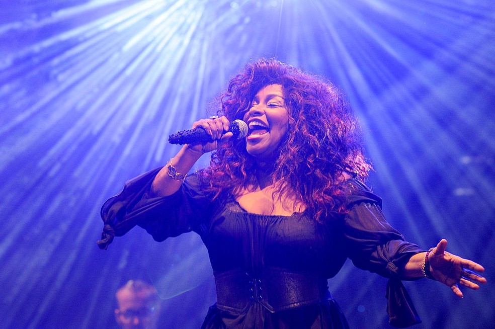 A cantora Chaka Khan, considerada a Rainha do Funk, nos EUA — Foto: Divulgação