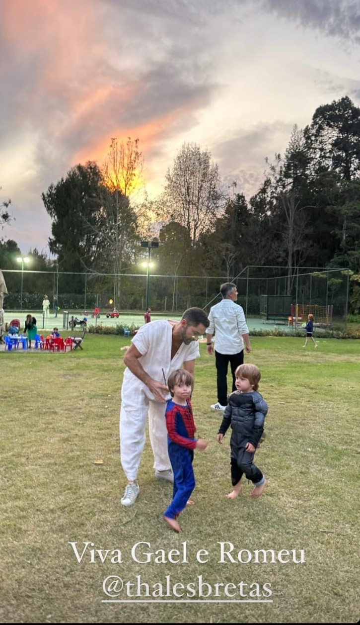 Festa de aniversário de Gael e Romeu — Foto: Reprodução: Instagram