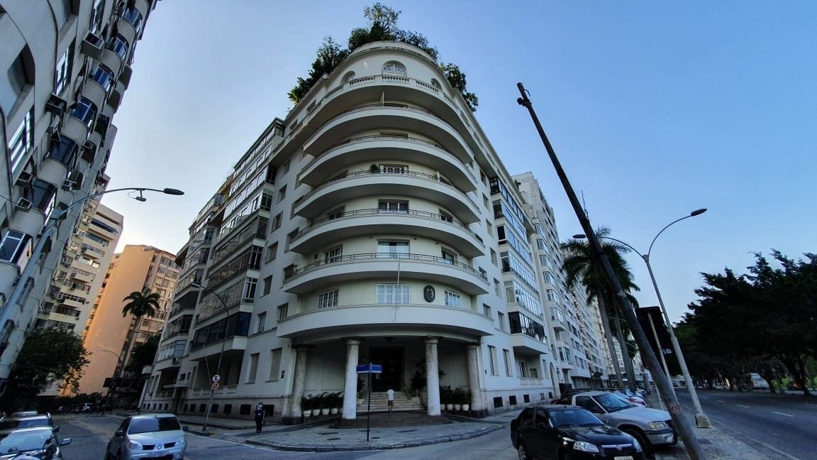 Fachada do edifício Tucuman, na Praia do Flamengo — Foto: Reprodução