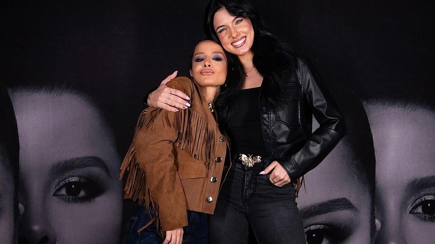 Maiara postou foto com Ana Castela nas redes