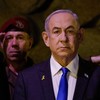 Benjamin Netanyahu, durante cerimônia no Memorial do Holocausto, no começo do mês passado - Amir Cohen/AFP