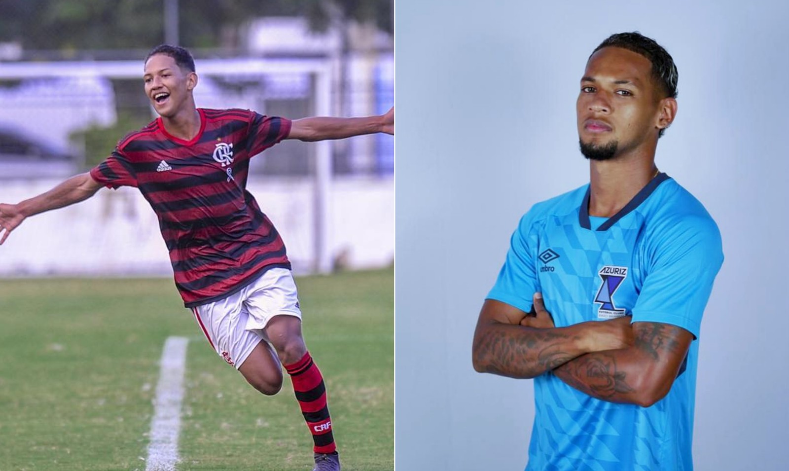 Samuel Barbosa: joga no profissional no Azuriz — Foto: Divulgação