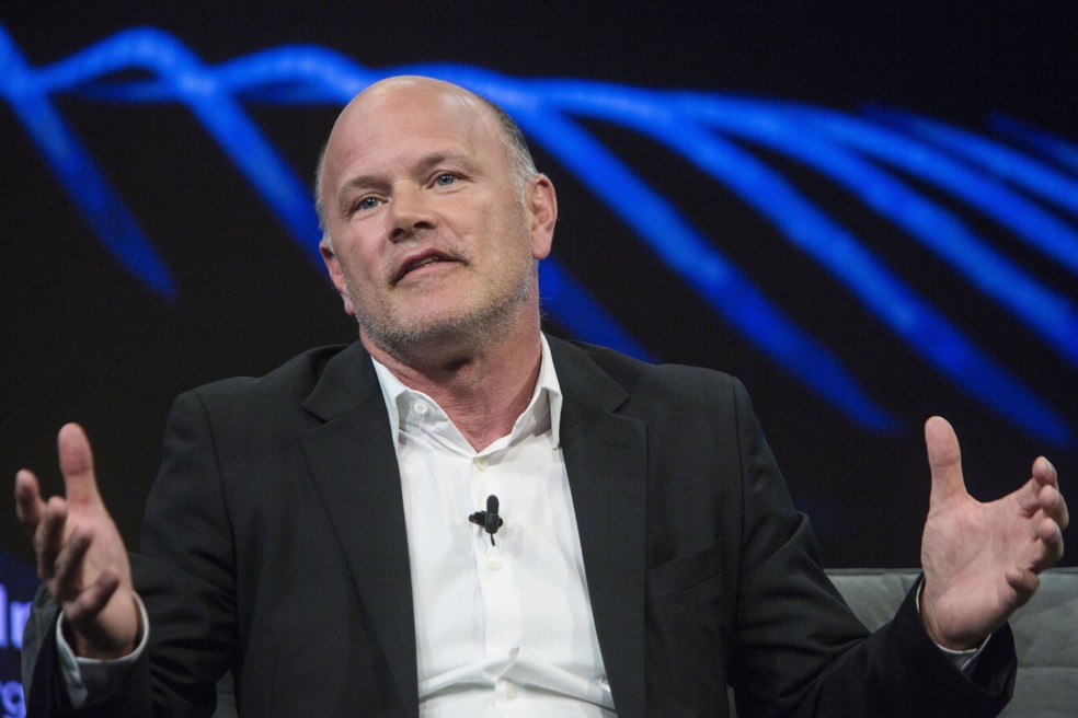 Michael Novogratz chegou a tatuar a imagem da Luna Bloomberg — Foto:         