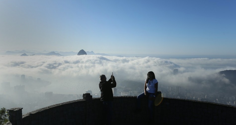 Nevoeiro atinge a manhã do Rio de Janeiro - Foto Fabiano Rocha / Agêcia O Globo