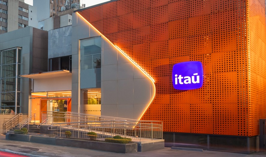 Agência bancária do Itaú na capital paulista