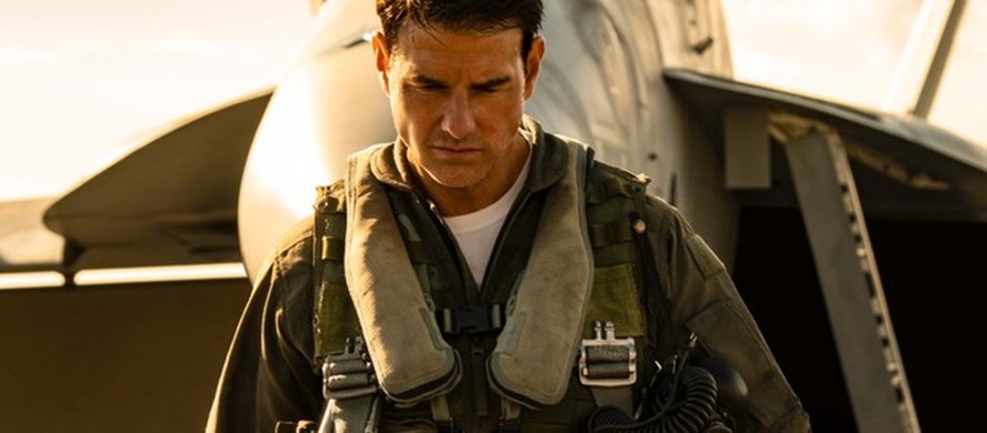 Tom Cruise em 'Top Gun: Maverick'