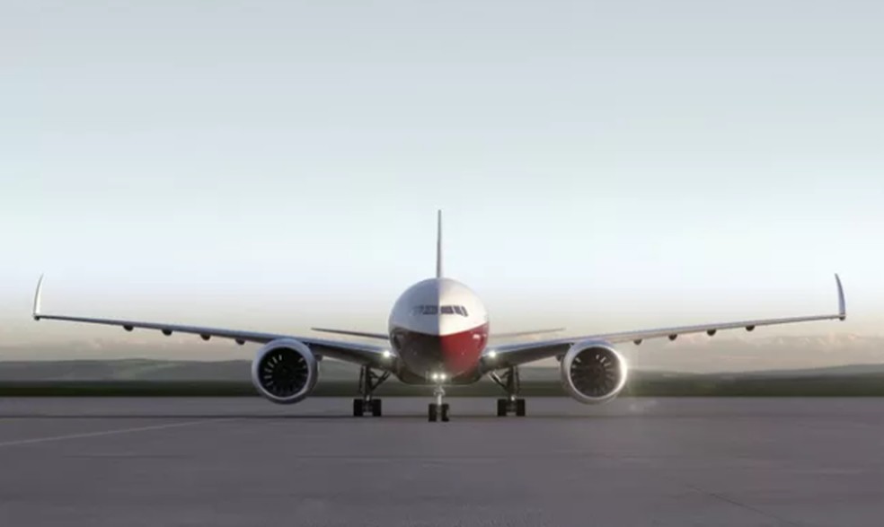 Boeing 777X — Foto: Divulgação