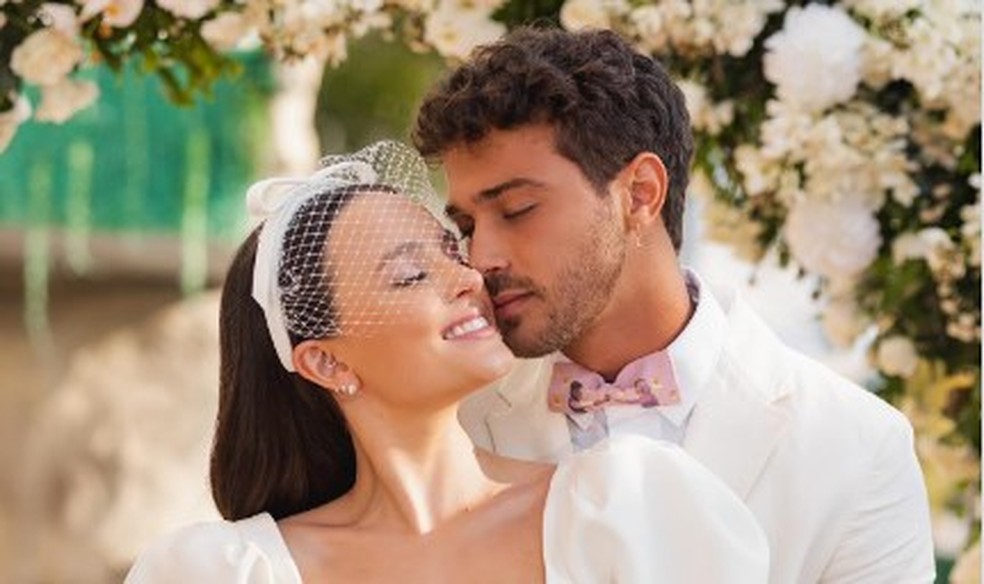 Larissa Manoela e André Luiz Frambach se casam — Foto: Reprodução/Instagram