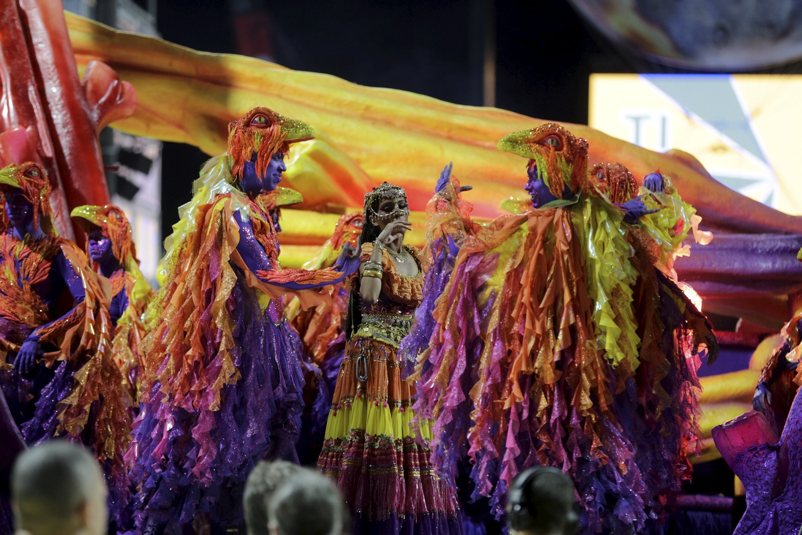 Desfile da Imperatriz Leopoldinense — Foto: Alexandre Cassiano