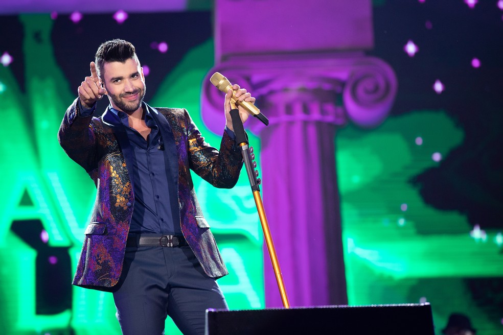 O cantr Gusttavo Lima em show recente — Foto: Divulgação/Augusto Albuquerque