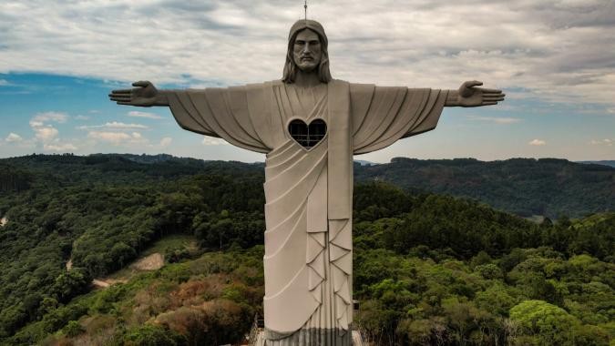 Cristo Protetor de Encantado, no Rio Grande do Sul