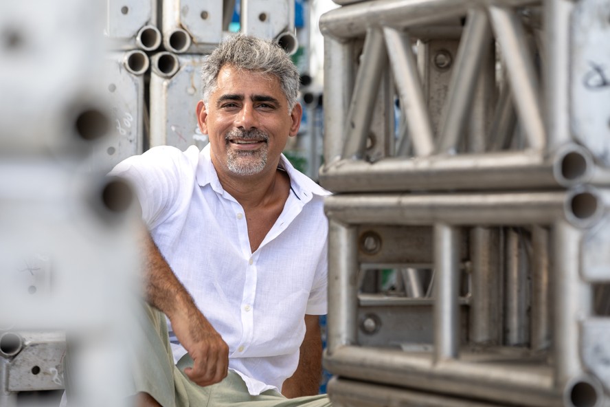 Diogo Castelão, criador do bloco de carnaval Spanta Nenem e do Universo Spanta, maior festival de música brasileira de 2024