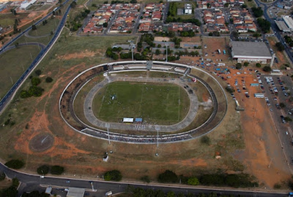 O estádio Augustinho Lima, em Sobradinho — Foto: Divulgação