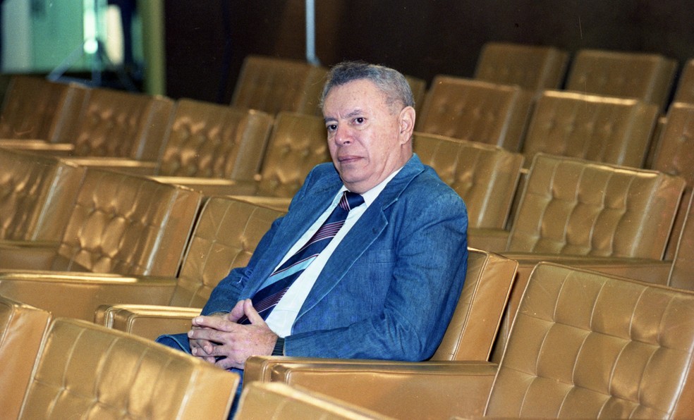 05/09/1991 - Sérgio Ribeiro Miranda de Carvalho - Julgamento de "Sérgio Macaco" no STF — Foto: Ricardo Stuckert / Agência O Globo