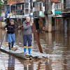 Bairro Vila Farrapos, em Porto Alegre, no último dia 29: moradores ainda convivem com enchentes - Silvio Avila / AFP