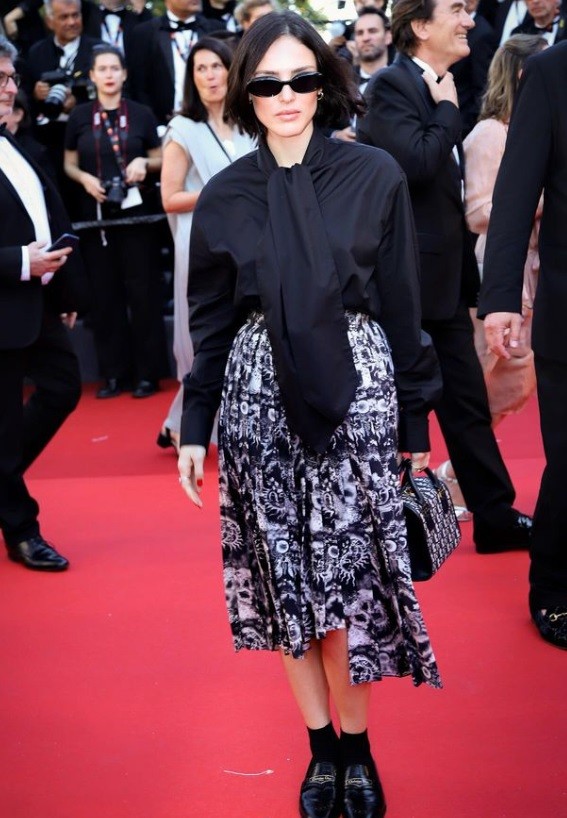 A atriz Isabelle Drummond no Festival de Cannes — Foto: Reprodução/Instagram