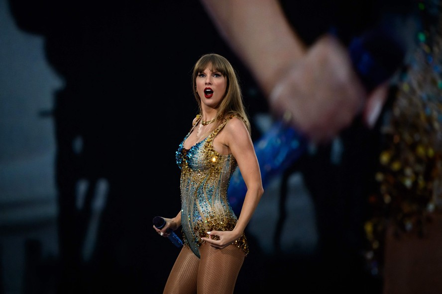 Taylor Swift em show na França