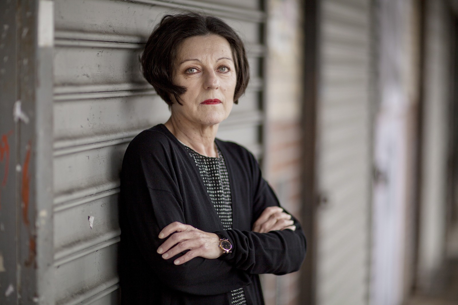 Herta Muller, escritora, vencedora do prêmio Nobel de Literatura em 2009 - Foto Robert Caplin/The New York Times