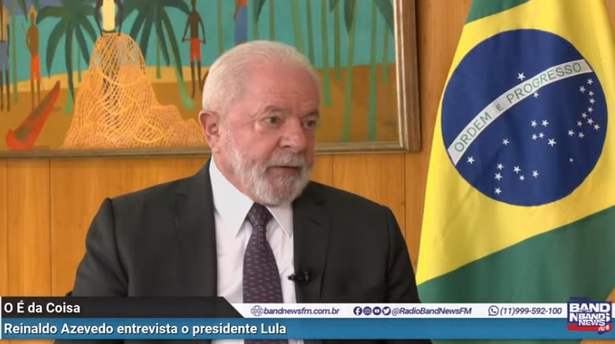 Lula em entrevista a Reinaldo de Azevedo, na Band News