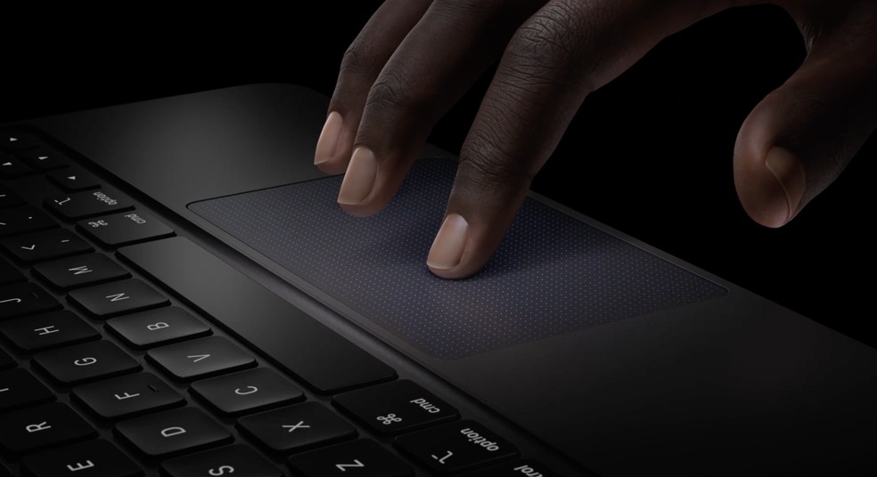 Apple traz o novo Magic Keyboard para iPad Pro com experiência semelhante ao Mac — Foto: Divulgação