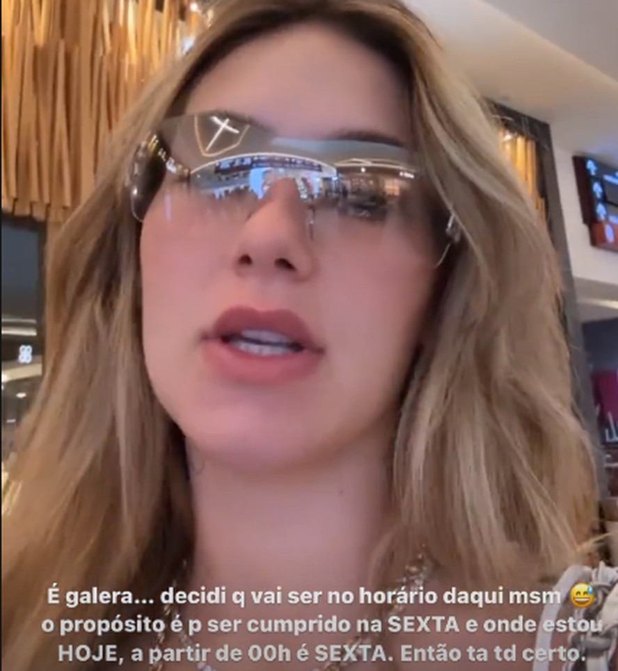 Virginia Fonseca grava campanha em Dubai