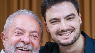 Felipe Neto e Lula se encontram no Rio de Janeiro — Foto: Ricardo Stuckert/Divulgação