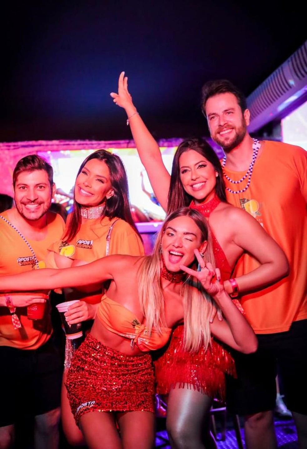 Ex-'BBB's curtem curtiram o carnaval em Salvador — Foto: Divulgação