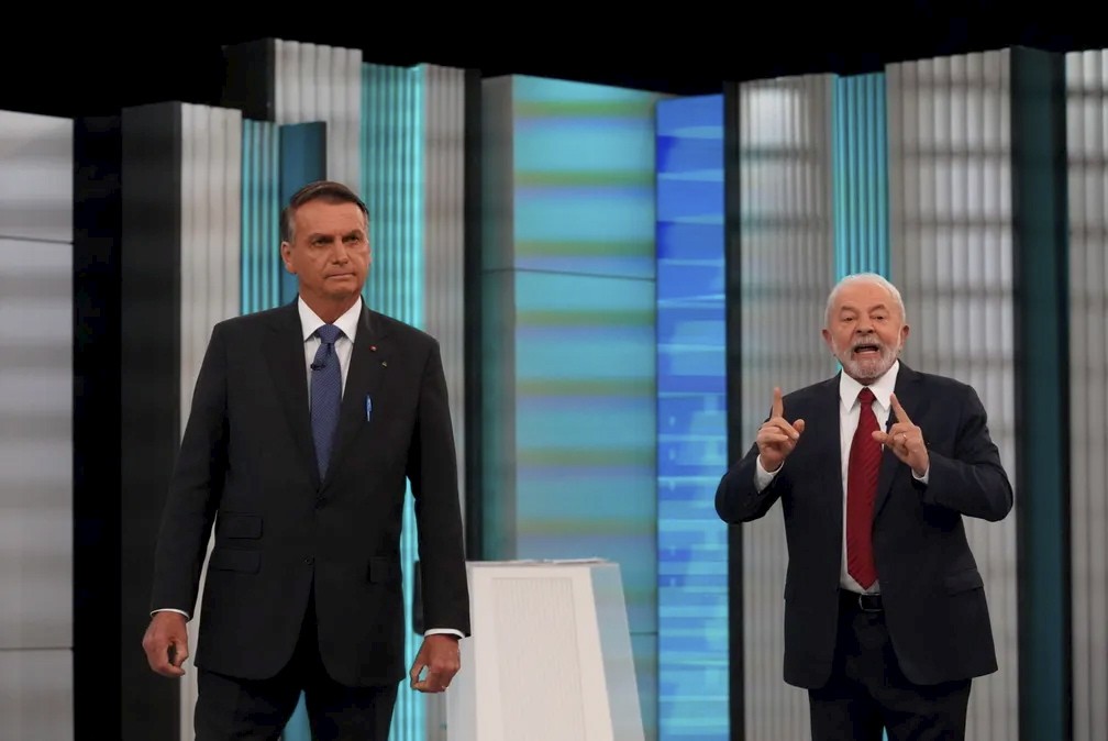 Debate presidencial na Globo. — Foto: Reprodução