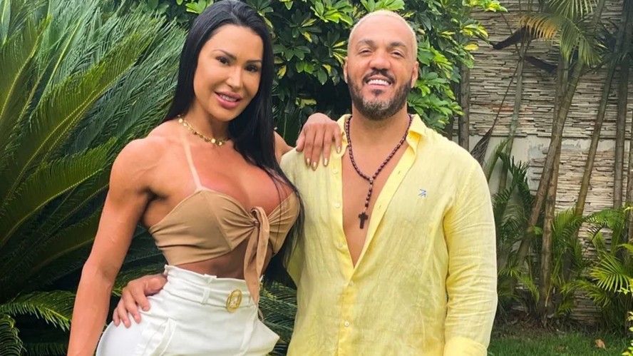 Gracyanne Barbosa e Belo estão morando juntos novamente