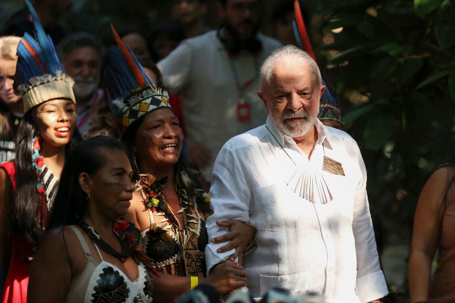 Lula no Amazonas, na campanha de 2022: greve no setor ambiental está na atual pauta do governo