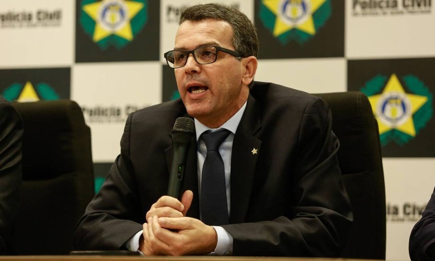 O delegado Rivaldo Barbosa, ex-chefe da Polícia Civil do Rio