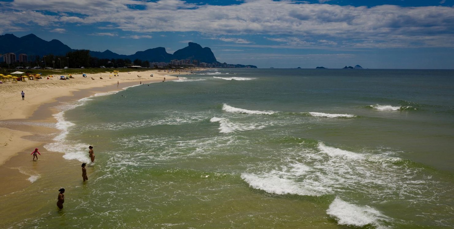 Reserva: Trecho entre as ilhas 13 e 15 foi o contemplado com a Bandeira Azul para a temporada 2023/2024 — Foto: Pablo Jacob/22-12-2019