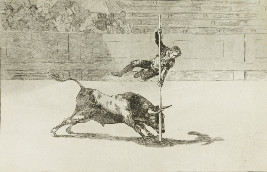 'Tauromanquia', série de Goya