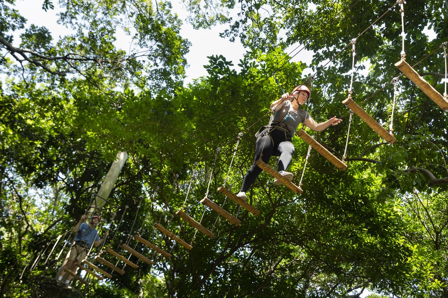 Parque tem opções para quem gosta de turismo de aventura