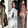 Nicki Minaj, Cardi B, Kylie Jenner, Kim Kardashian e SZA são algumas artistas que fizeram BBL, de acordo com ciru - Reprodução