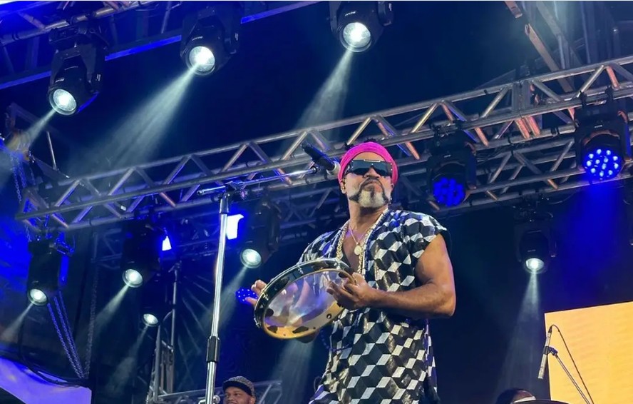 Carlinhos Brown se apresenta na Virada Cultural 2023