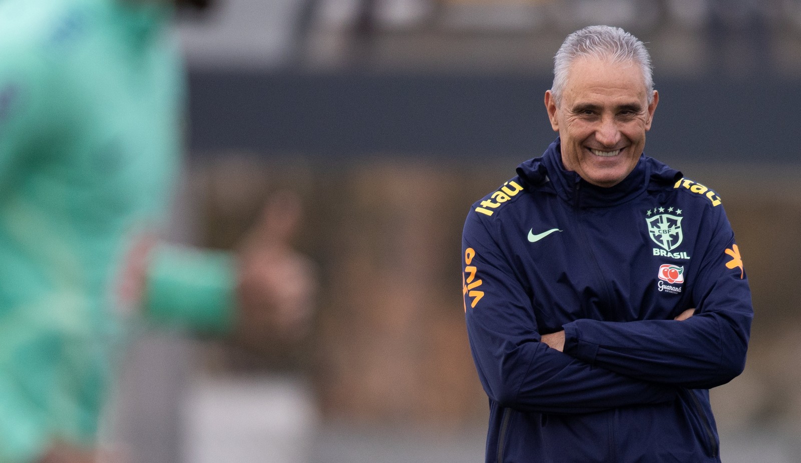 Dá-lhe, Tite: nunca se viu tanto empresário torcendo para o técnico da Seleção Brasileira — Foto: Lucas Figueiredo/CBF