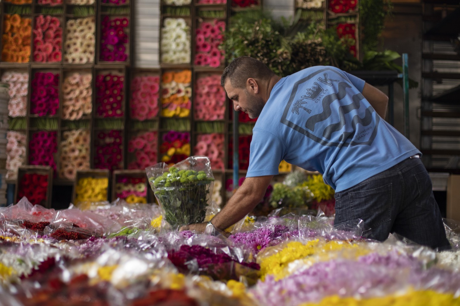 Cadeg:  mercado de flores e boas opções gastronômicas — Foto: Gabriel Monteiro