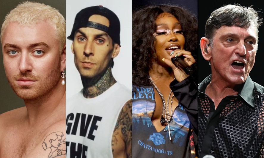 Atrações do Lollapalooza 2024: Sam Smith, Blink-182, SZA e Titãs