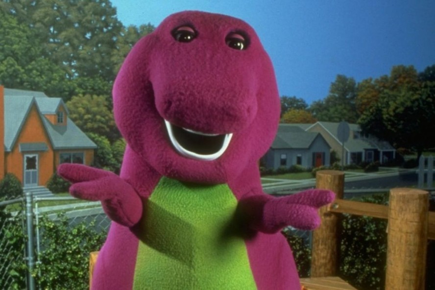 Barney, o icônico dinossauro roxo da Mattel vai ser relançado