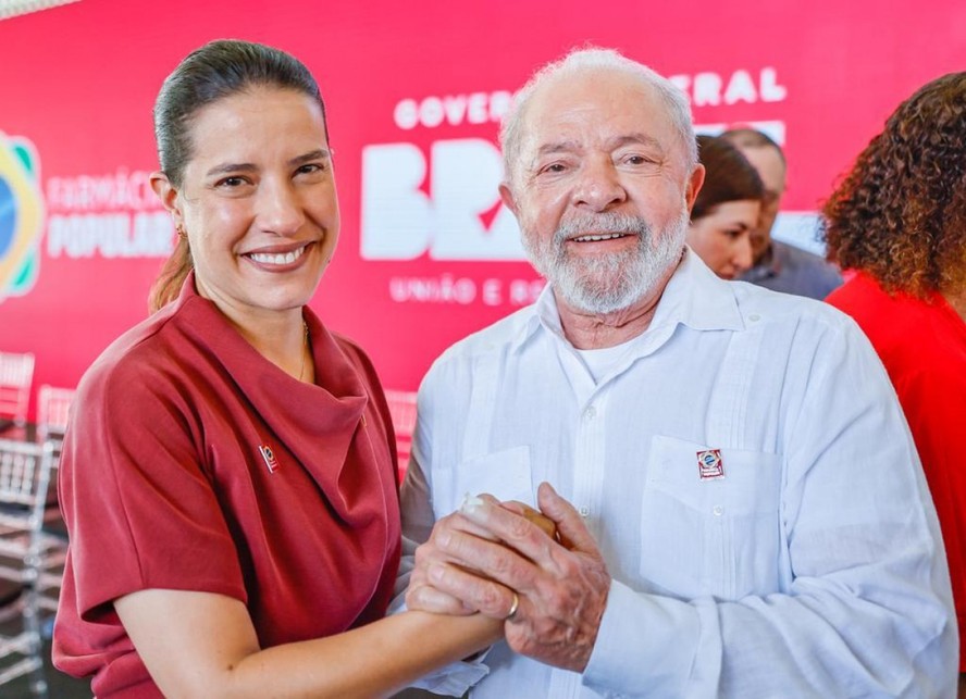 Raquel Lyra e o presidente Lula