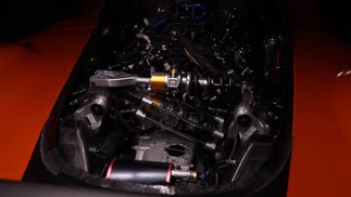 Motor V6 de 650 cavalos do Furia — Foto: Reprodução / Youtube