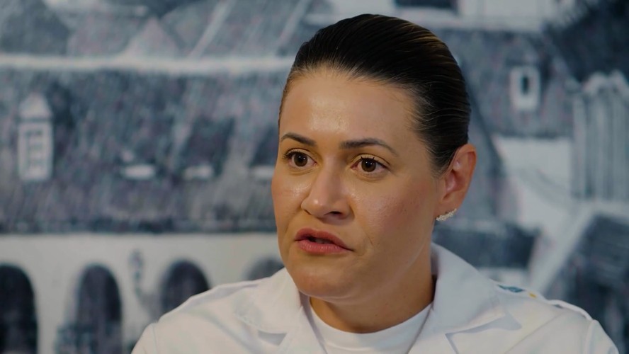 Cirurgiã maxilo-facial no Hospital da PM do Rio, a tenente-coronel Adriane Maia pesquisa os impactos da violência armada entre policiais